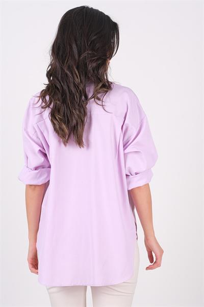 Antonina Oversize Gömlek LİLA