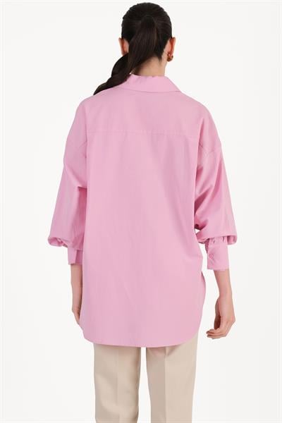 Antonina Oversize Gömlek PEMBE