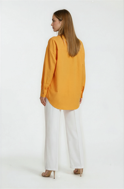 Antonina Oversize Gömlek TURUNCU
