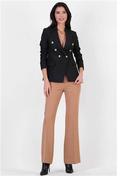 Ardengo Geniş Kemer İspanyol Paça Pantolon CAMEL