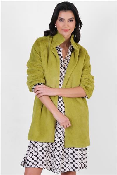 Berlin Peluş Kaban YEŞİL