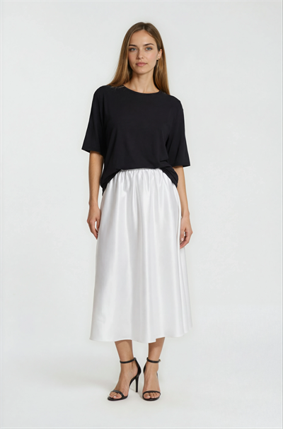 Bisiklet Yaka Kısa Kollu Basic SİYAH