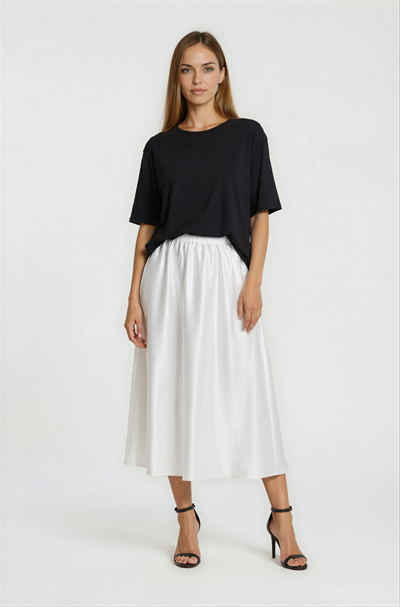 Bisiklet Yaka Kısa Kollu Basic SİYAH