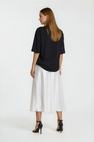 Bisiklet Yaka Kısa Kollu Basic SİYAH