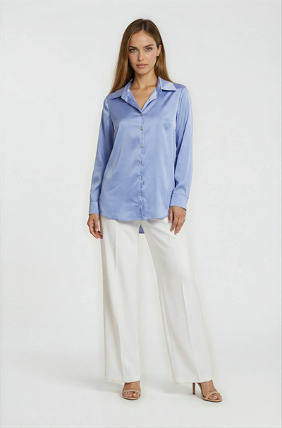 Calamai Erkek Yaka Gömlek MAVİ