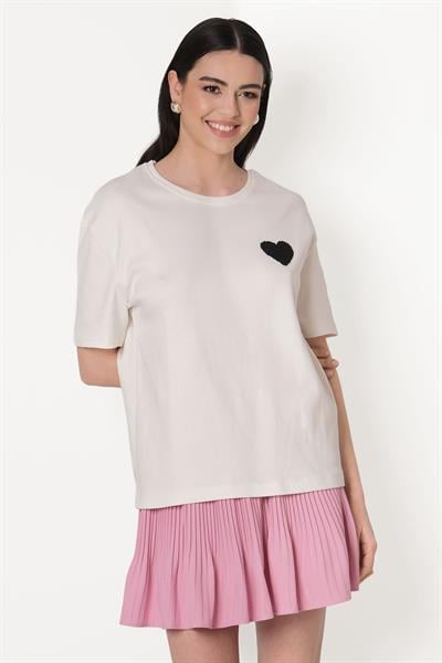 Ciro Pliseli Etek PEMBE