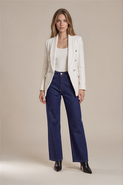 Consolo Şal Yaka Blazer Ceket EKRU