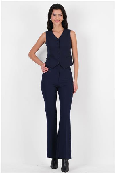 Corinta V Yaka Flota Cepli Yelek LACİVERT