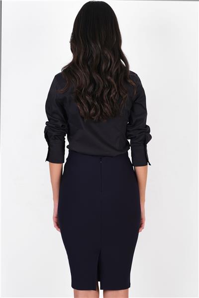 Corona Erkek Yaka Slim Fit Gömlek SİYAH