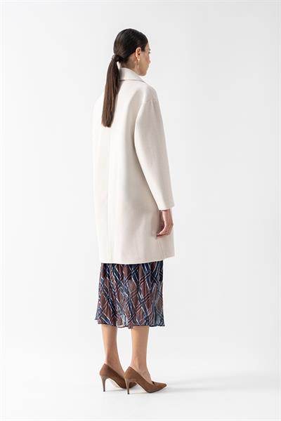 Crispina Mono Yaka Salaş Kaban BEJ