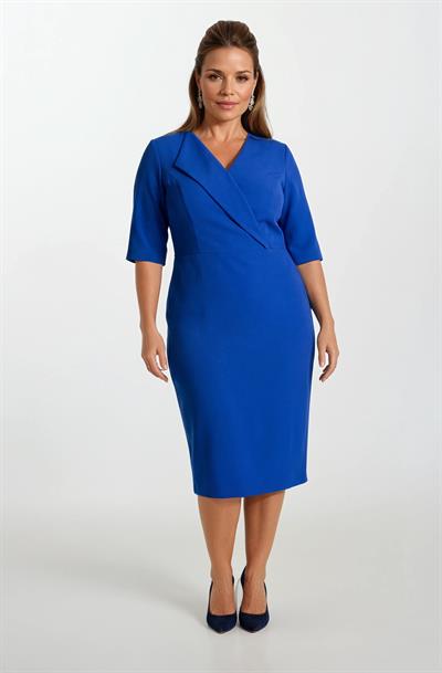 Dalinda Kruvaze Yaka Elbise SAKS