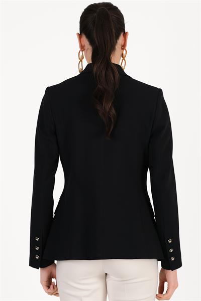 Dalmazio Klasik Yaka Tek Düğme Kapaklı Cep Ceket LACİVERT