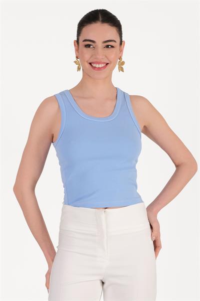 Danny U Uaka Kolsuz Bluz MAVİ