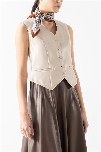 Diamantina Desenli Fular BEJ