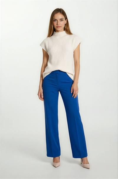 Dimitrio Dik Yaka Kolsuz Triko KEMİK