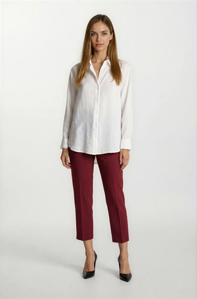 Doroteo Klasik Yaka Uzun Kol Gömlek EKRU