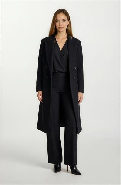 Duong Mono Yaka Kruvaze Kaban SİYAH