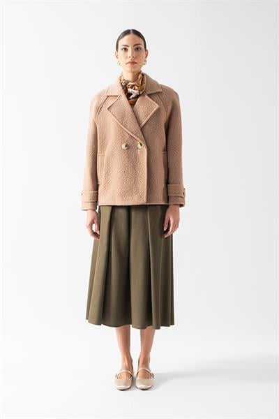 Efrikian Kruvaze Yandan Cepli Salaş Kaban CAMEL