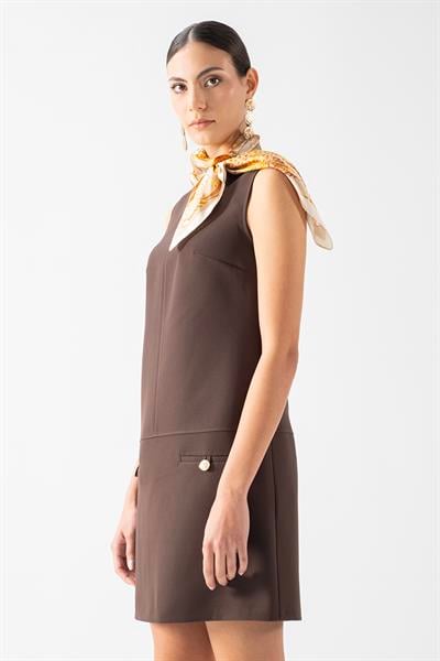 Faithfull Desenli Fular BEJ