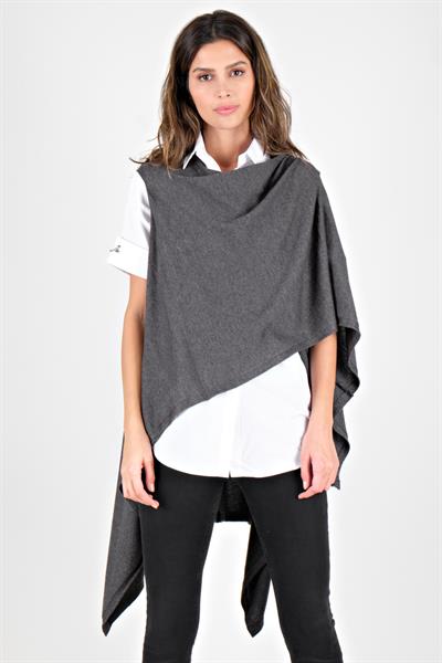 Feliciana Geniş Kesim Triko FÜME