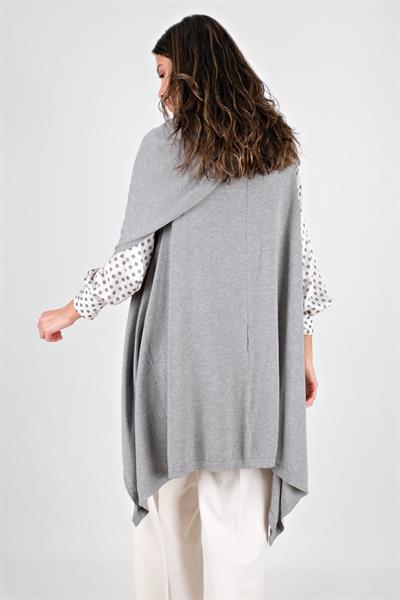 Feliciana Geniş Kesim Triko GRİ