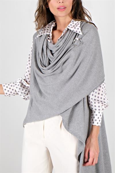 Feliciana Geniş Kesim Triko GRİ