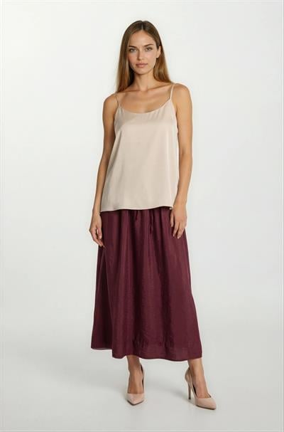 Filangieri İnce Askılı Salaş Bluz BEJ