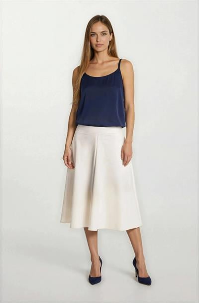 Filangieri İnce Askılı Salaş Bluz LACİVERT