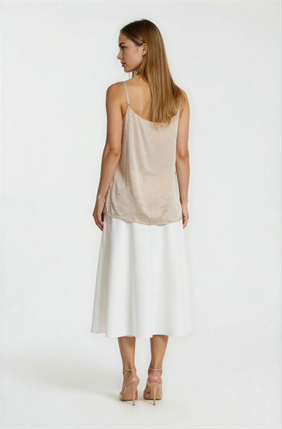 Filangieri İnce Askılı Salaş Bluz VİZON