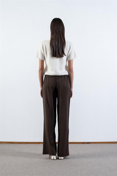 Finetti Bisiklet Yaka Kısa Kol Triko Hırka KEMİK