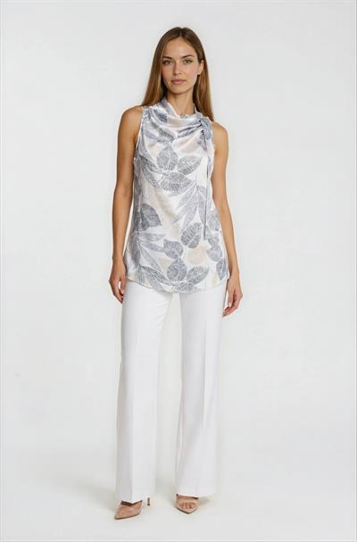 Foreman Fular Yaka Kolsuz Bluz SİYAH