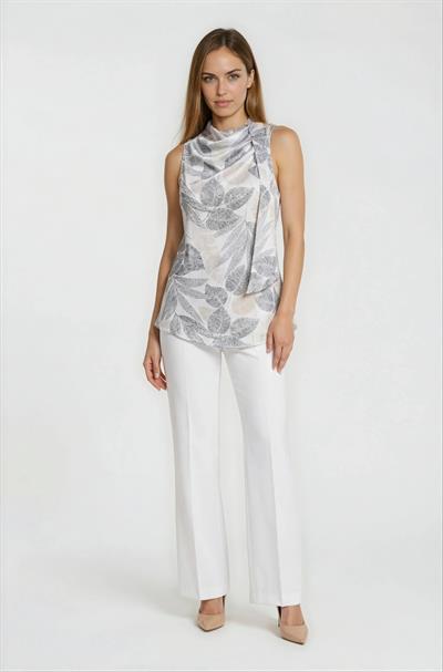 Foreman Fular Yaka Kolsuz Bluz SİYAH