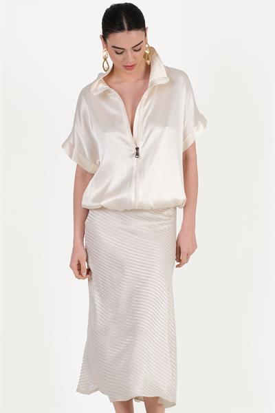 İsora Beli Lastikli Balık Etek TAŞ