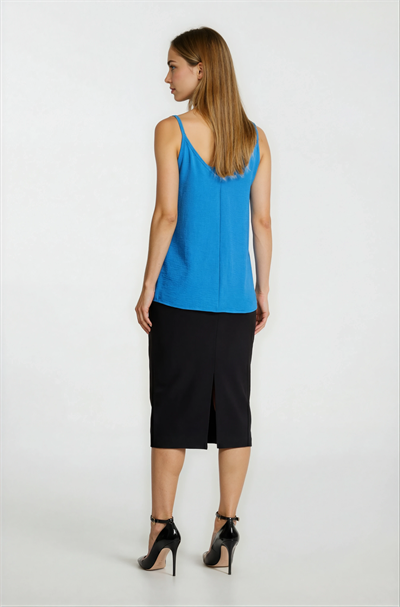 Jackeline Askılı V Yaka Bluz SAKS