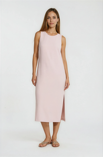 Lavinya Krep Elbise PUDRA