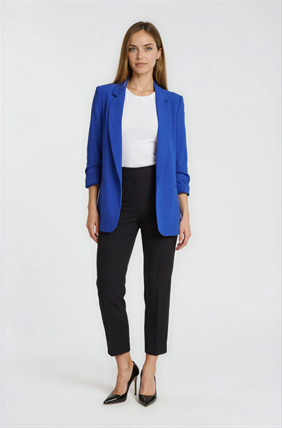 Medarda Salaş Krep Ceket SAKS