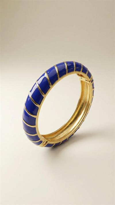 Mineli İmza Bilezik MAVİ