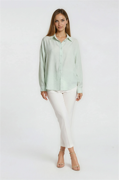 Önden Düğmeli Oversize Gömlek ÇAĞLA