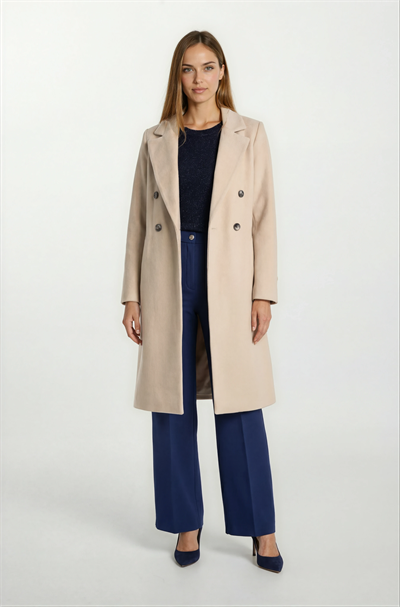 Orfello Mono Yaka Kruvaze Kaban BEJ