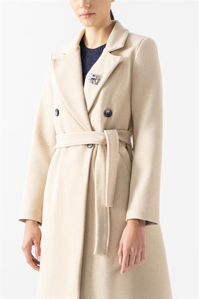 Orfello Mono Yaka Kruvaze Kaban BEJ