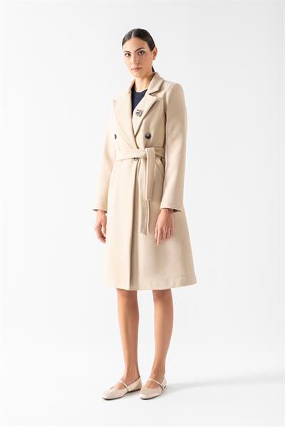 Orfello Mono Yaka Kruvaze Kaban BEJ