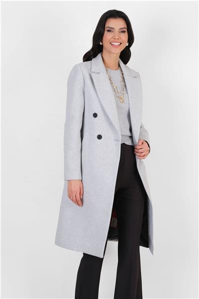 Orfello Mono Yaka Kruvaze Kaban GRİ