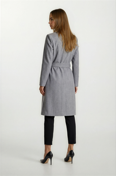 Orfello Mono Yaka Kruvaze Kaban KOYU GRİ