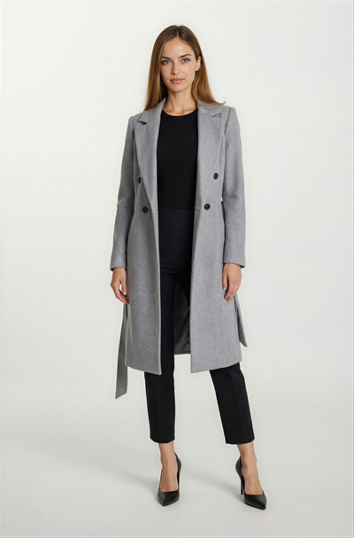 Orfello Mono Yaka Kruvaze Kaban KOYU GRİ