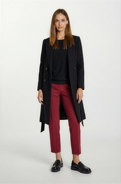 Orfello Mono Yaka Kruvaze Kaban SİYAH