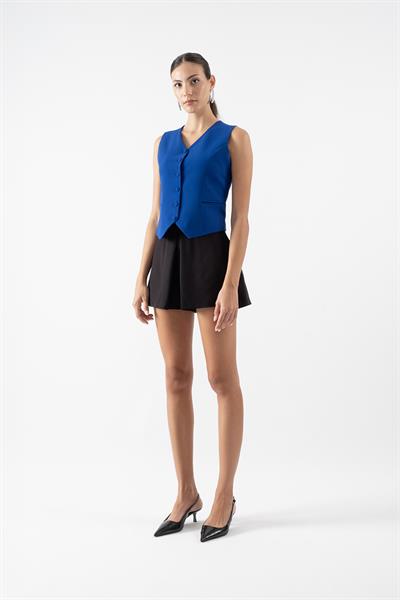 Oroveso V Yaka Flota Cepli Yelek SAKS