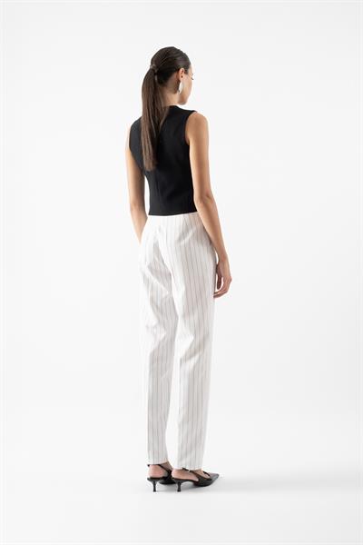 Oroveso V Yaka Flota Cepli Yelek SİYAH