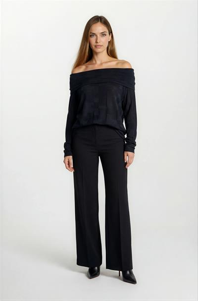 Oscardo Madanno Yaka Triko SİYAH