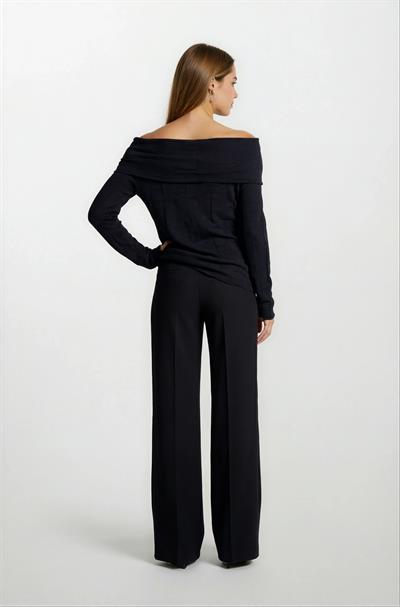 Oscardo Madanno Yaka Triko SİYAH