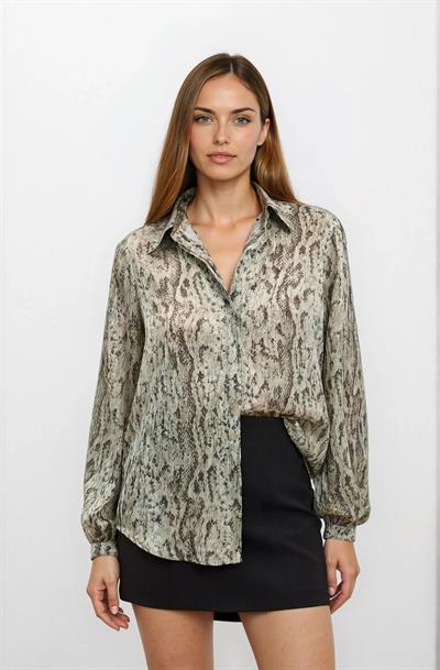 Palmeria Erkek Yaka Gömlek HAKİ